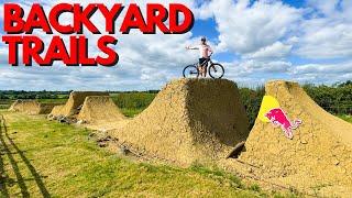 THE BACKYARD DIRT JUMPS ARE FINALLY OPEN!!