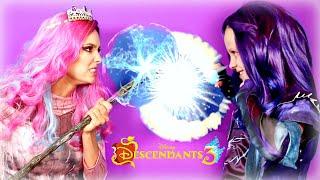 Disney Descendants 3 Mal, Audrey and Hades Dress Up! Audrey Casts Spell! Mal and Hades Save Auradon