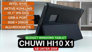 Chuwi Hi10 X1 Unboxing - Budget Windows Tablet ab unter 200€