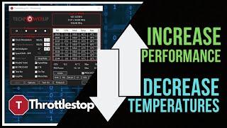 Throttlestop for dummies | Reduce laptop temperatures | Undervolting #throttlestop #undervolting