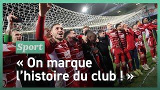 Les réactions des joueurs après la victoire 1-0 du Stade Brestois contre le PSV Eindhoven