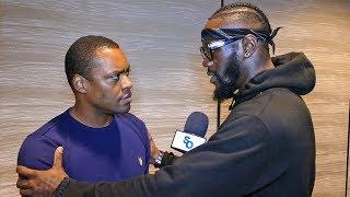 Deontay Wilder & Radio Rahim IMMEDIATELY ADDRESS CONTROVERSY!