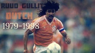 Ruud Gullit- Goals & skills- 1979/1998 dutch - HD