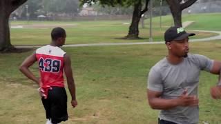 Jaden Jones & Devin Kirkwood | Football Training | Neon Fitness | Shot by THRD