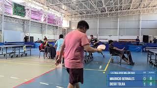 Mauricio Bernales vs Diego Tolra (1/4 final TC Open Quillón 2022)