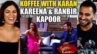 KOFFEE WITH KARAN - KAREENA & RANBIR KAPOOR | Rapid Fire Round REACTION!!