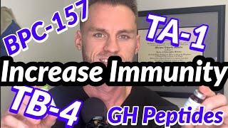 Peptides for the Immune System: Thymosin Alpha 1, Thymosin Beta 4, BPC 157,  Growth Hormone Peptides