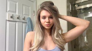 Perfect Blowout Hairstyle Tutorial~fast‍️//TheAngelPoli