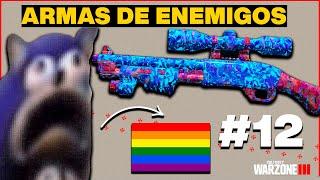 Probé las armas de mis enemigos en Warzone 3 y me volví ️‍ #12