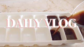 Daily Vlog Indonesia | Americano Ice Cubes | Nasi goreng | Mie best wok