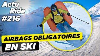 Les airbags obligatoires en ski ! Un skatepark fantôme à Paris ! L’UTMB en pleine tempête !