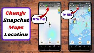 How to Change Location on Snapchat Maps|How to Change Location on Snap Maps