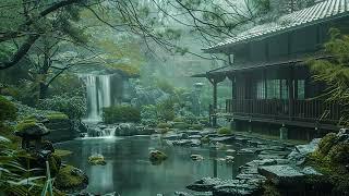 Zen Garden In The Rain: Meditation Ambience with Water Sound, Rain and Nature Sound