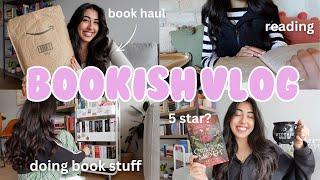 Doing book stuff Book haul, cozy reading vlog, new fav romantasy book 