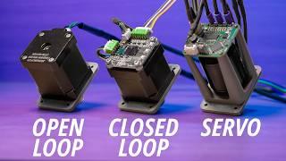 MKS SERVO42C Closed-Loop Stepper: Tests vs Servo with Field-Oriented Control and TMC2209 Open-Loop