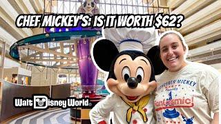 $62 Character Buffet At Disney World- Honest Chef Mickey’s Review