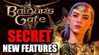 Baldur's Gate 3 - More Secret Features Coming To The Full Game! Body Types, New Races + More!