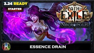 [PoE 3.24] ESSENCE DRAIN OCCULTIST - BUILD REVIEW - PATH OF EXILE NECROPOLIS - POE BUILDS