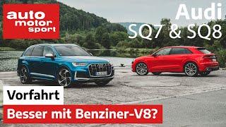 Audi SQ7 & SQ8 (2020): Besser mit Benziner-V8? - Fahrbericht/Review | auto motor und sport