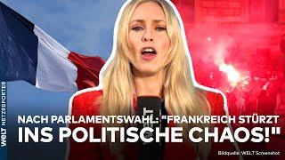 FRANKREICH: Le Pen-Anhänger randalieren in Paris! Linksbündnis siegt bei Parlamentswahl!