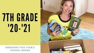 Unboxing 7th grade (core H) Sonlight books