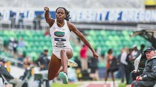 North Texas Olympian Jasmine Moore qualifies for World Championships in both triple and long jump