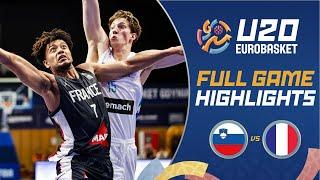 Final: Slovenia  vs France  | Extended Highlights | FIBA U20 EuroBasket 2024