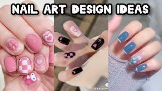 Aesthetics nail art design ideas | Aesthetics nail art | thatglamworld