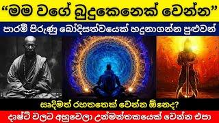 පාරමී පිරුණු බෝදිසත්වයෙක් හදුනාගන්න පුළුවන් | සෘදිමත් රහතෙක් වෙන්න ඕනෙද | මම වගේ බුදුකෙනෙක්