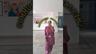 BSc Nursing Student Life at AIIMS #shorts #aiims #bscnursing #nursing #community #minivlog #fyp #1k