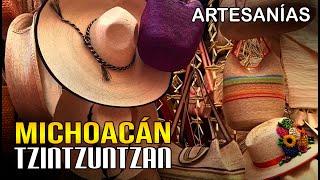 Lo más Barato en Artesania en hoja de maíz, popote y tule #tzintzuntzan #michoacán #mexico #barato