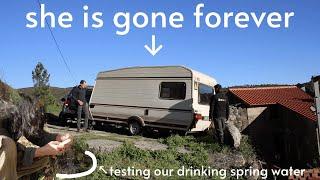 Is Our Spring Water Safe To Drink? || She has left Our Portuguese Offgrid Homestead 