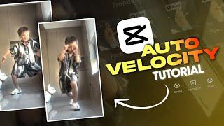 Capcut Auto VELOCITY tutorial  | Click for new channel ️ @Hancybox