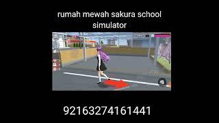bagi bagi id sakura school simulator terbaru!! rumah mewah sakura school simulator
