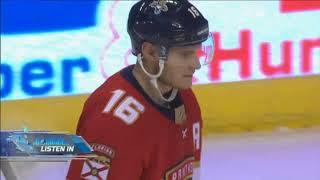 Aleksander Barkov mic’d up against the Maple Leafs