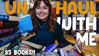 Unhaul 85 Books With Me  My Biggest Unhaul Ever! 2022