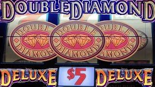 Classic Old School Double Diamond and Double Diamond Deluxe 3 Reel Casino SlotS