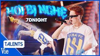 7dnight bùng nổ với HƠI BỊ NGHỆ, vũ đạo Hiphop đầy ấn tượng tại vòng chung kết | Rap Việt Live Stage