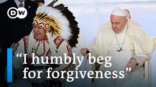 Pope Frances apologizes for Catholic Church's abuse of Indigenous Canadians | DW News