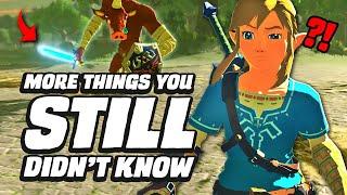 26 MORE Things You STILL Didn't Know In Zelda Breath Of The Wild