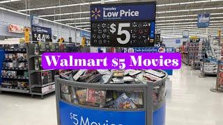 Walmart $5 DVD Movies physical media