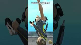 Tomb Raider Lara Croft Backflip Evolution