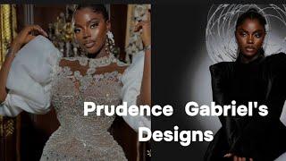 PRUDENCE GABRIEL'S DESIGNS || LATEST FASHIONABLE GOWNS || FITTED GOWNS AND HIP FLARE #fashion