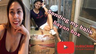 SENDING BALIK BAYAN BoX //FROM HONGKONG TO PHILIPPINES /PACK WITH ️