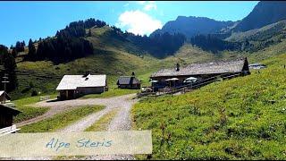 Wanderung Marul - Alpe Steris - Marul