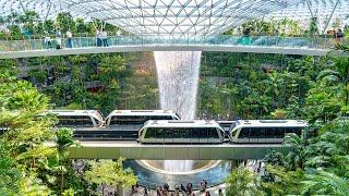  One of the Best Airport In The World: Singapore Changi Airport | Walking Tour 4K HDR