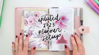 personal filofax malden planner flip through | summer 2023 planner set up