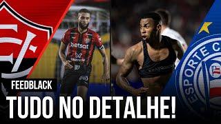 FeedBlack - Com jogos decididos no fim, Vitória e Bahia terminam 1º turno bem diferentes!