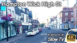 Hampton Wick High Street Walk - Slow TV