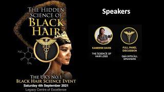 The Hidden Science of Hair Loss | Kameese Davis + Panel Discussion | Livestream Replay (2021)